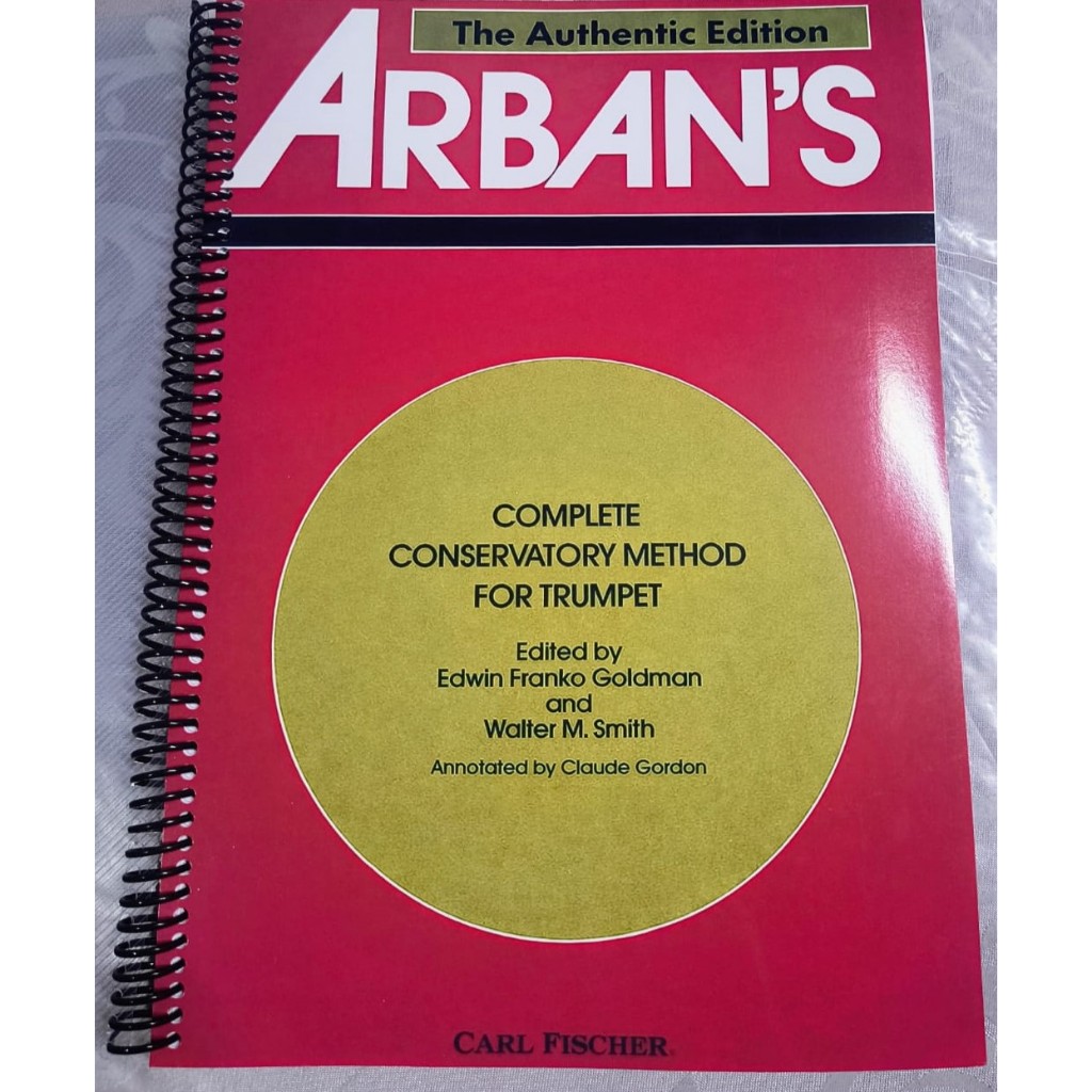 Metodo Arbans Trompete Edição Edwin Franko Goldman e Walter m.Smith 190 paginas