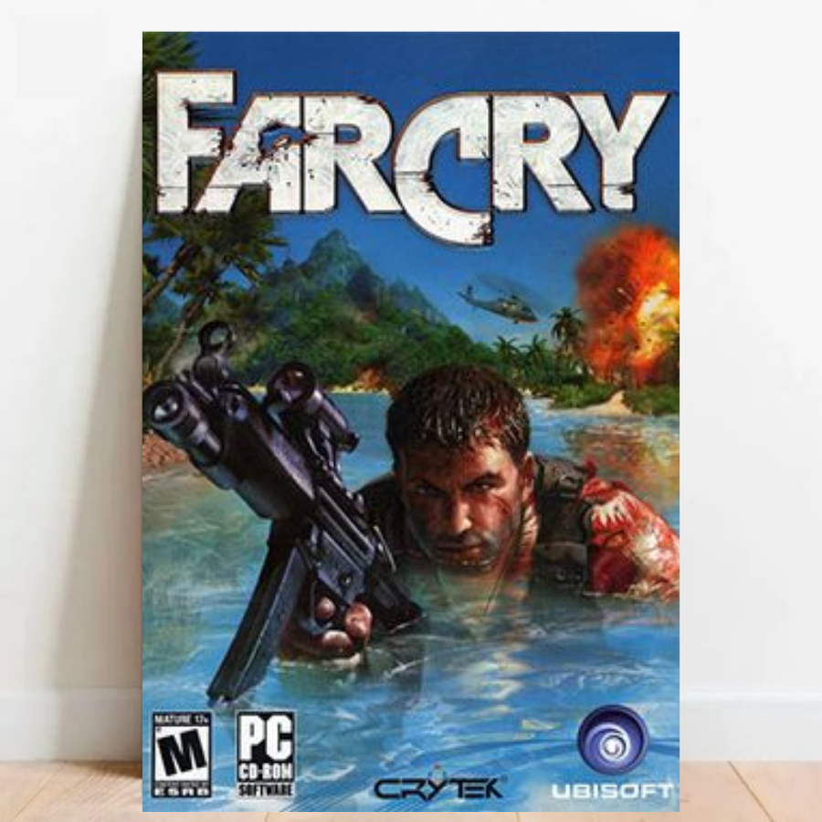 Quadro Placa decorativa geek Far Cry Game video game a2 60x40cm 04