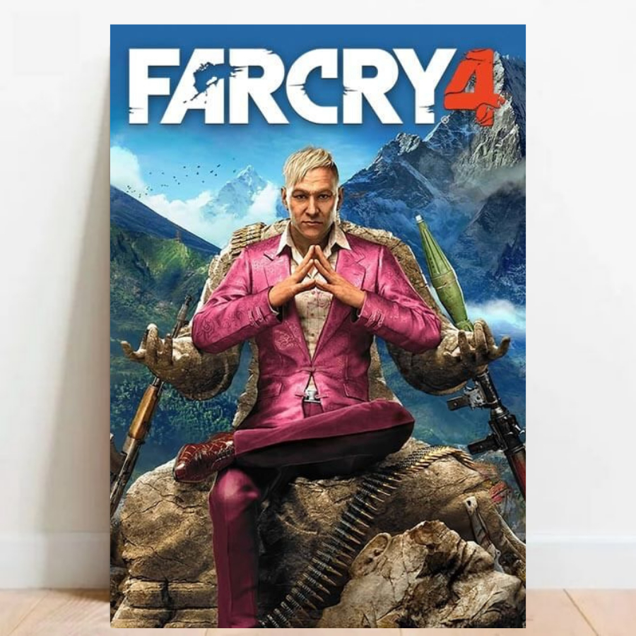 Quadro Placa decorativa geek Far Cry Game video game a2 60x40cm 09