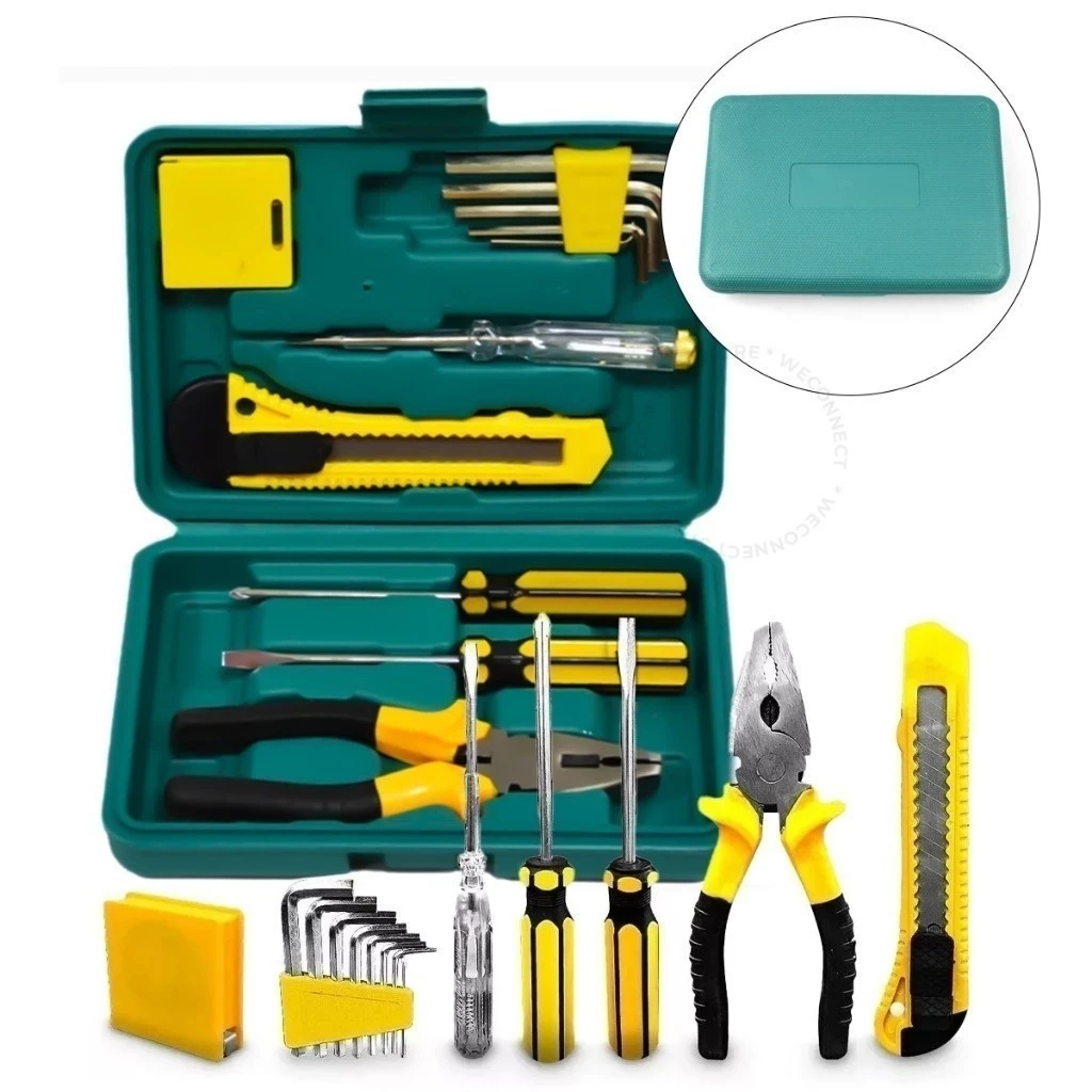 Kit Jogo De Ferramentas Com Maleta 12 Peças Titanium