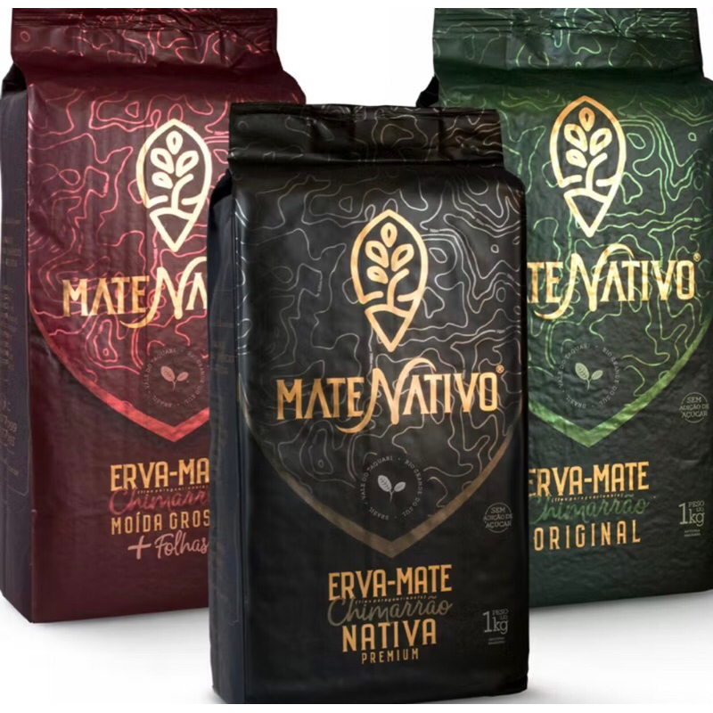 Erva MATE NATIVO Chimarrão 1kg