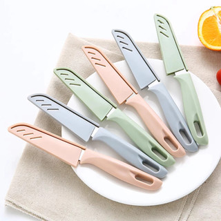 Faquinha de Cozinha Inox Afiada com Capa para Legumes e Frutas