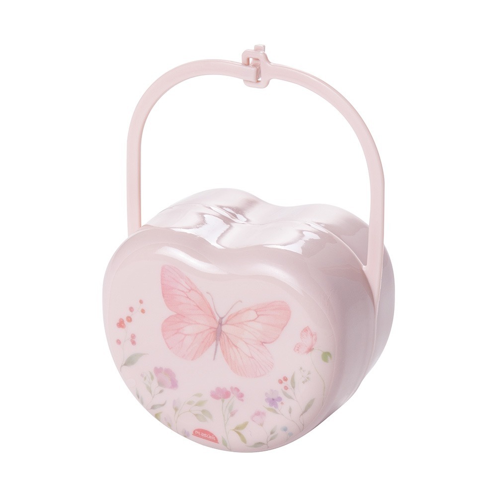 Porta Chupeta Com Alça Dec Menina Jardim Encantado - Plasútil - 18760 em Oferta na Shopee