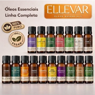 Óleo Essencial Concentrado Puro Aromaterapia Natural Aromatizador Essência Difusor Elétrico em Oferta na Shopee