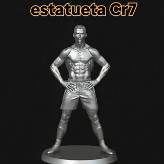 ⚽🔥 ESTATUETA CR7 (CRISTIANO RONALDO) • DECORATIVA • 13CM / 15CM • COLECIONÁVEL PREMIUM 🏆👑