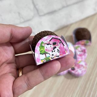 KIT Forminhas FAZENDINHA ROSA-PRONTA ENTREGA-Modelo 4 pétalas-Tamanho tradicional-lembrancinhas de festas em Oferta na Shopee