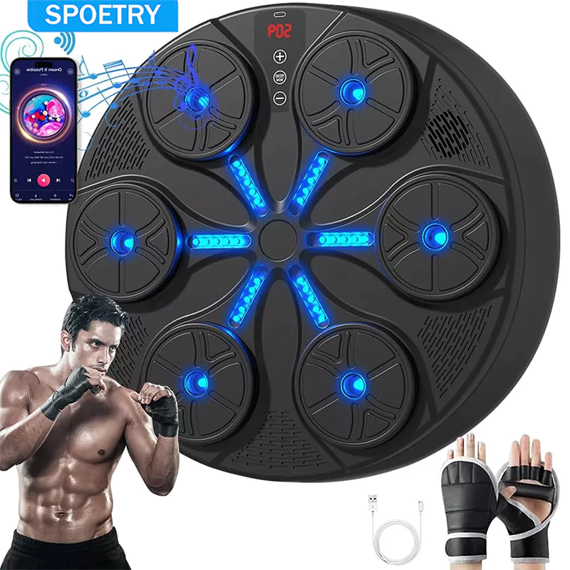 SPOETRY Maquina de Box Alvo Inteligente Equipamento Agilidade