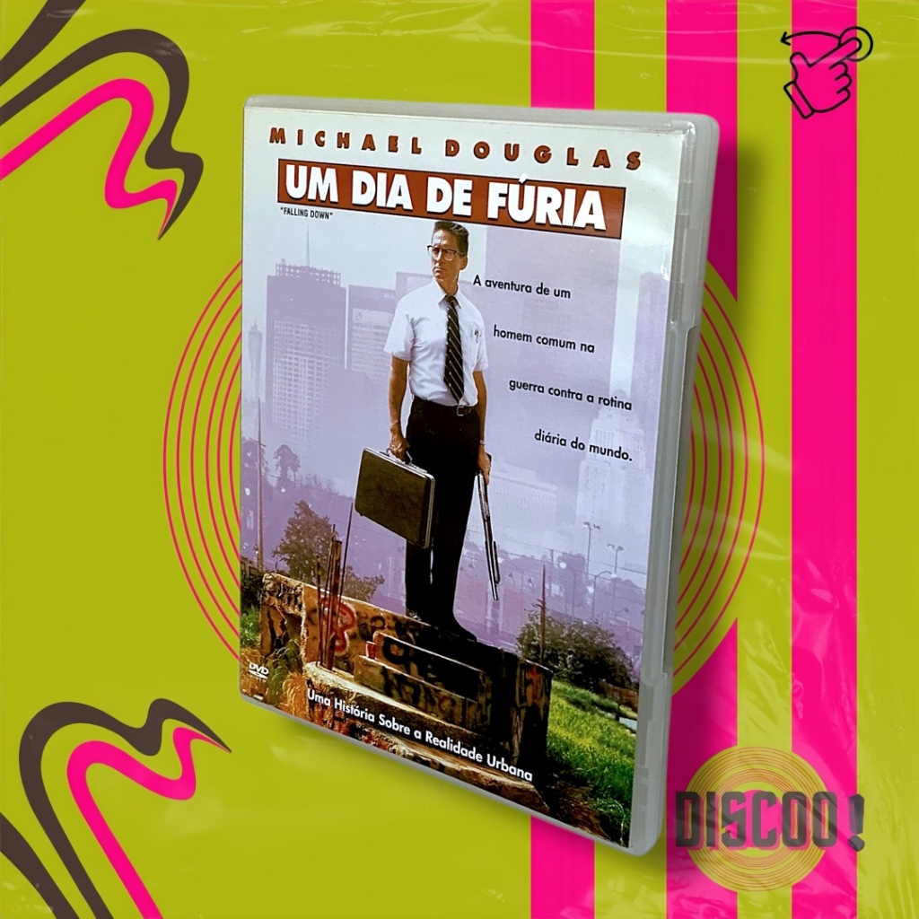 DVD UM DIA DE FÚRIA (Falling Down) — com Michael Douglas