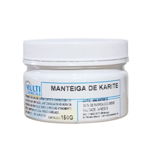 Manteiga de Karite-150g-100% Pura em Oferta na Shopee
