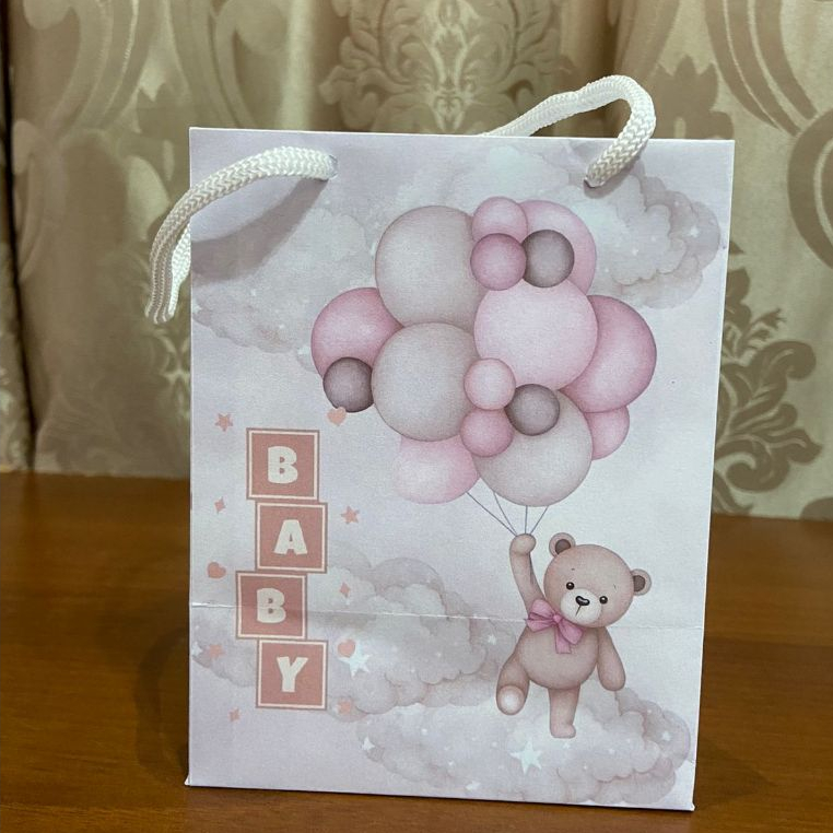 Sacolinha Surpresa Personalizada Festa Infantil Chá de Bebê Menina Lembrancinha Aniversário • Todos os temas