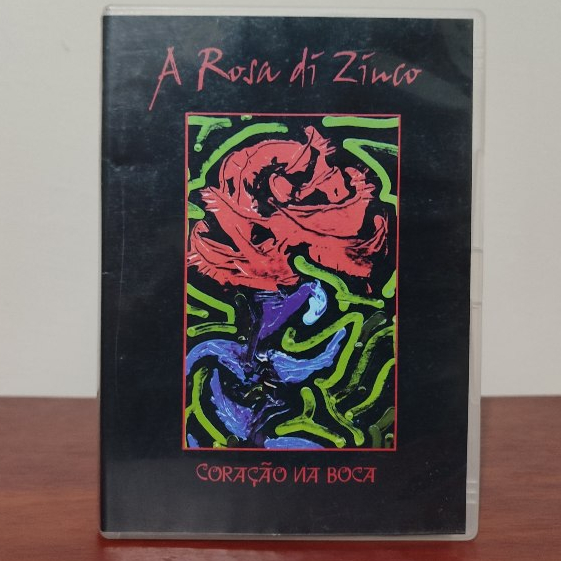 Dvd: Coração Na Boca - A Rosa Dí Zínco - Original