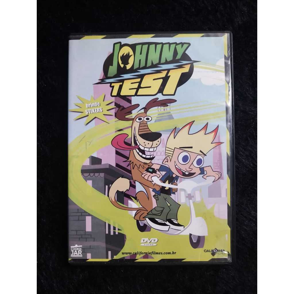 DVD Johnny Test DVDs Usaods Desapego de DVDs Infantis