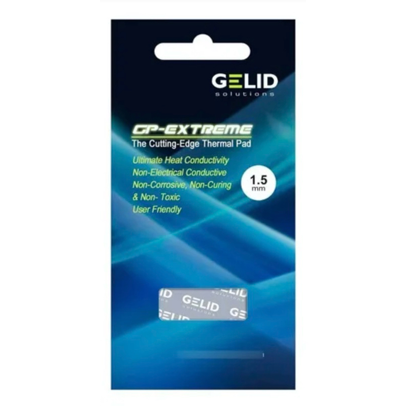 Thermal Pad Gelid Gp-Extreme 80mm X 40mm 1.5mm - 15W/mk, Ps3, Ps4, Notebooks e  Placas de video