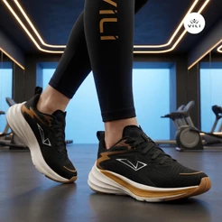 Tênis Feminino Vili Ace Corrida Caminhada Academia Leve 180gr