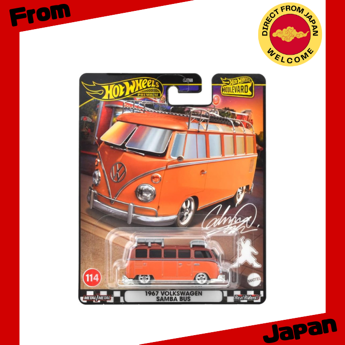 Ônibus Volkswagen Samba Hot Wheels Boulevard'67 [Direto Do Japão]