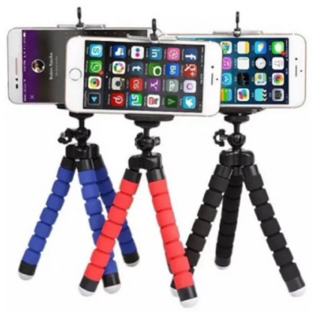 Mini Suporte Tripé De Mesa Escalável Para Celular - Flexibilidade Total e Fixação Segura