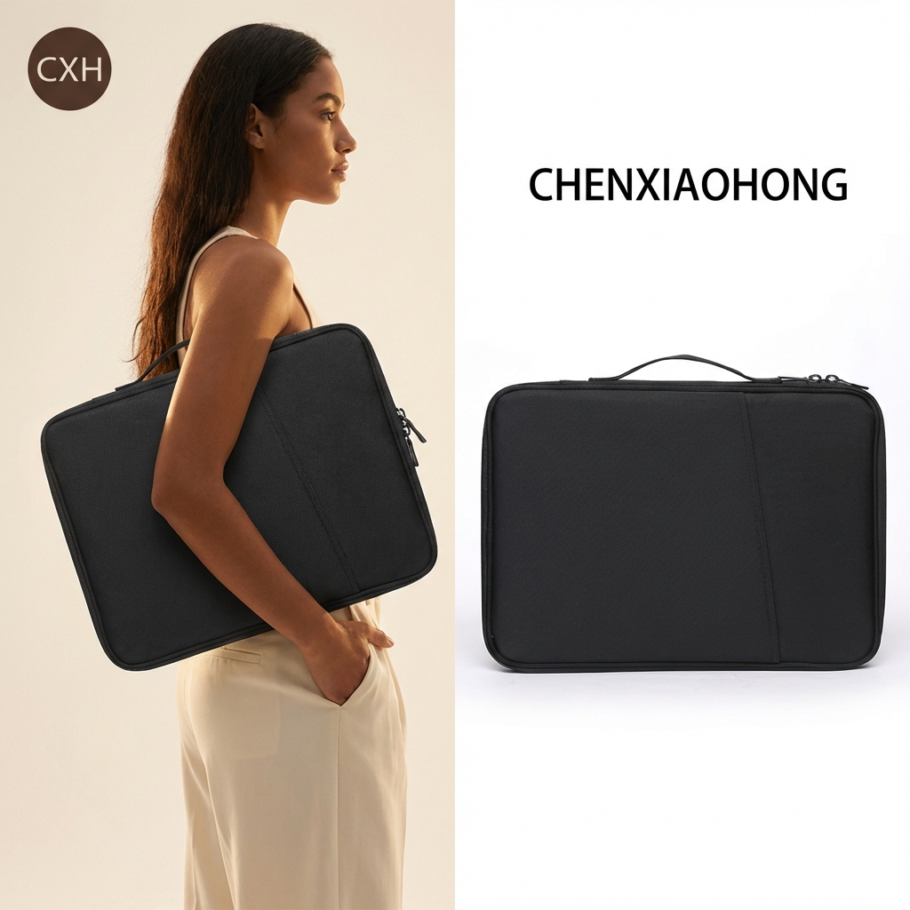 Bolsa para iPad, armazenamento portátil para tablets de 11 e 13 polegadas, à prova d'água e resistente a impactos.
