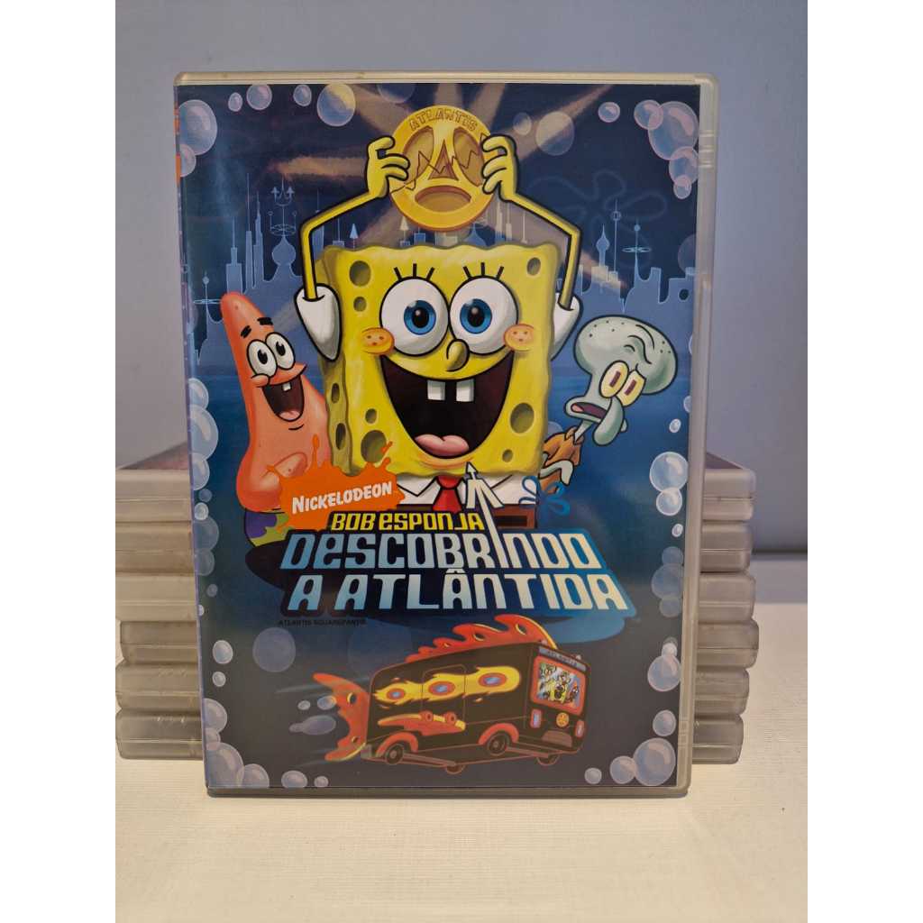 BOB ESPONJA - DESCOBRINDO A ATLÂNTIDA - DVD - Original