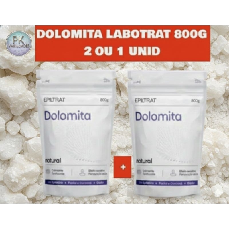 DOLOMITA LABOTRAT 800G (1 OU 2 UNIDADES)