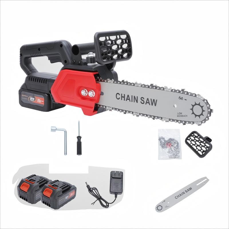 Motosserra Elétrica Sem Fio 12” com Alta Potência a Bateria para Serviços Pesados