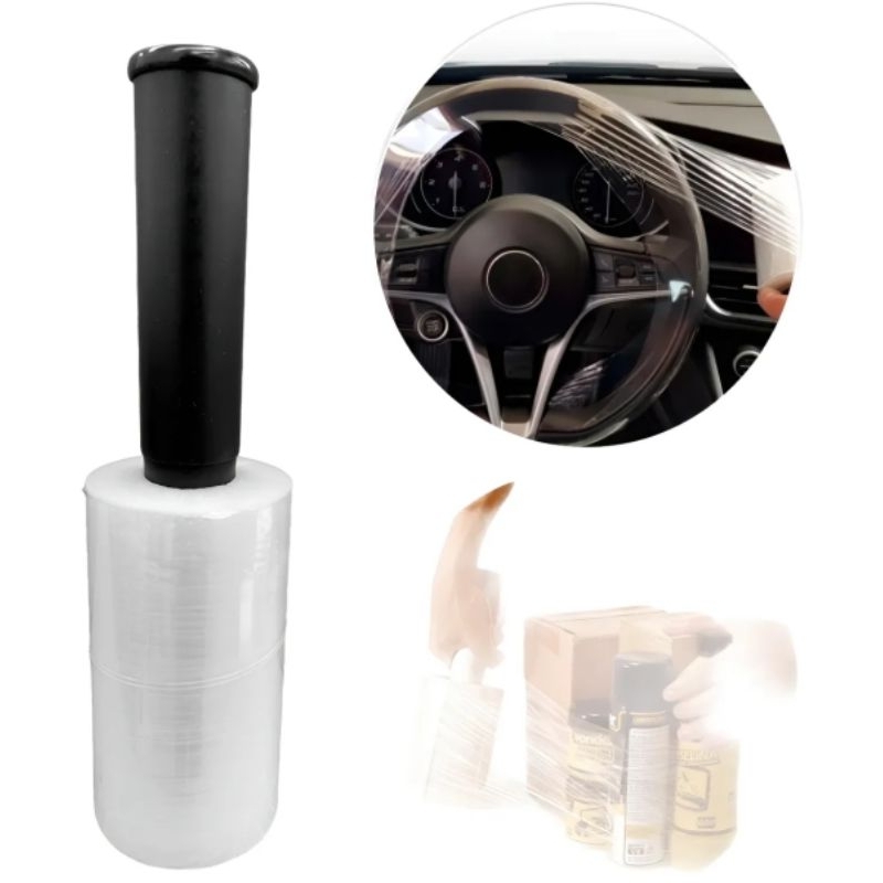 Filme strech 10cm Largura X 100m Comprimento Embala Tudo 25 Micras.