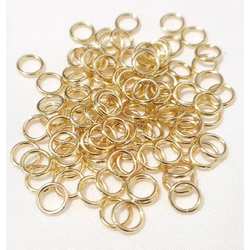 Argola Metal Para Bijuterias - 7mm - 50 gramas Aproximadamente 480 Pçs