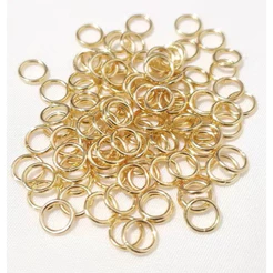 Argola Metal Para Bijuterias - 7mm - 50 gramas Aproximadamente 480 Pçs