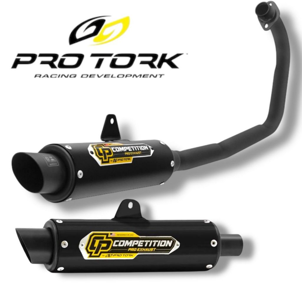 ESCAPAMENTO COMPETITION TITAN 125 00-04 ESD - ( PRETO ) - PRO TORK