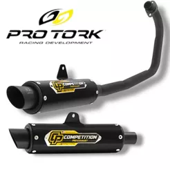 ESCAPAMENTO COMPETITION TITAN 125 00-04 ESD - ( PRETO ) - PRO TORK