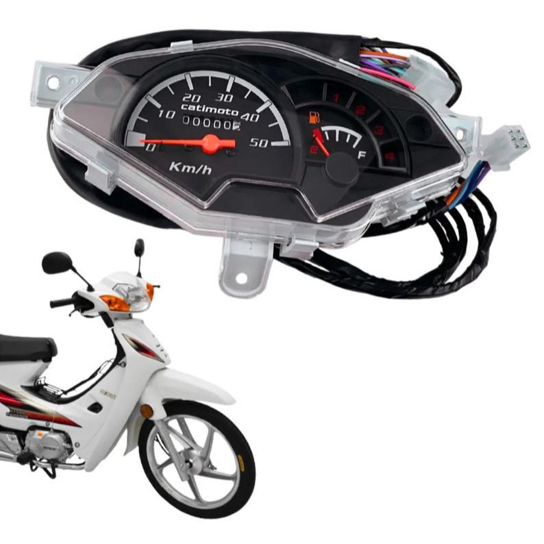 Painel Completo Com Chicote Shineray Phoenix Gold 50cc Todos Anos