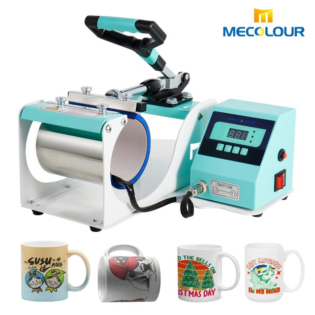 Prensa de caneca mini prensa termica 11OZ Estampar Caneca Sublimática 110v/220V Mecolour