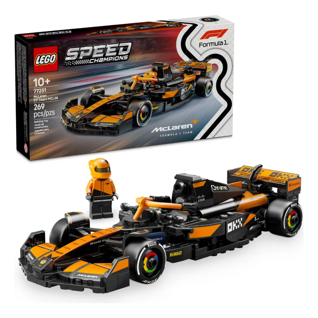 Lego MacLaren Formula 1 - 269 peças - diversão garantida