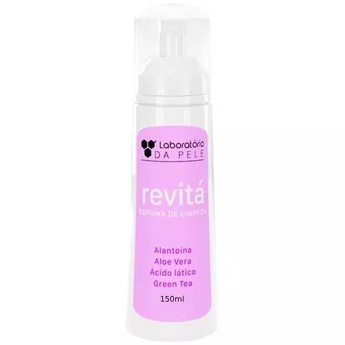 Revitá Espuma  de Limpeza 150ml Cuidados com a Pele Tratamento Rosto Hidratação