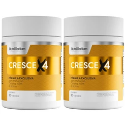 Kit 2x Cresce X4 Total 60 Cápsulas - 2 Meses Nutrilibrium