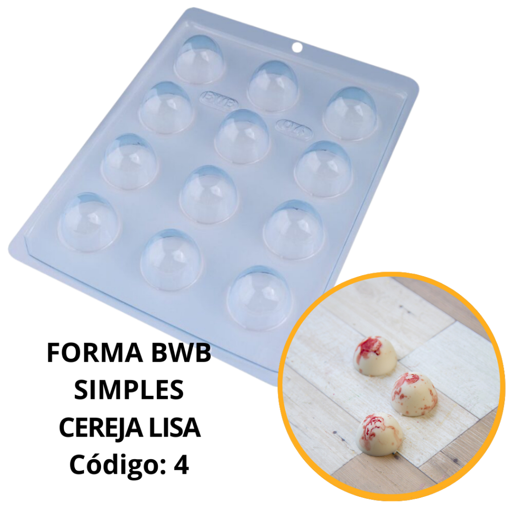 1~10 Forma Simples Cereja Lisa 04 - (A5) em Acetato BWB Para Bombom, Doces, Chocolate, Confeitaria Páscoa em Oferta na Shopee