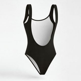 Maiô Feminino Praia Piscina Natação De Suplex Costas Nua Alça Larga P ao GG