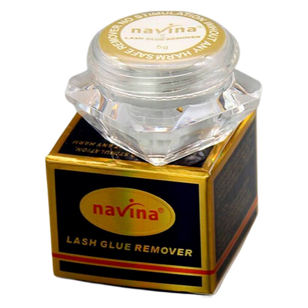 Removedor De Cola Cílios Em Creme Navina Extensão Não Escorre Não Irrita  5g