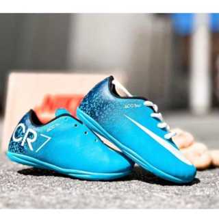 Chuteira Futsal cr  7Infantil Masculina Confortavel Resistente do 18 ao 33 em Oferta na Shopee