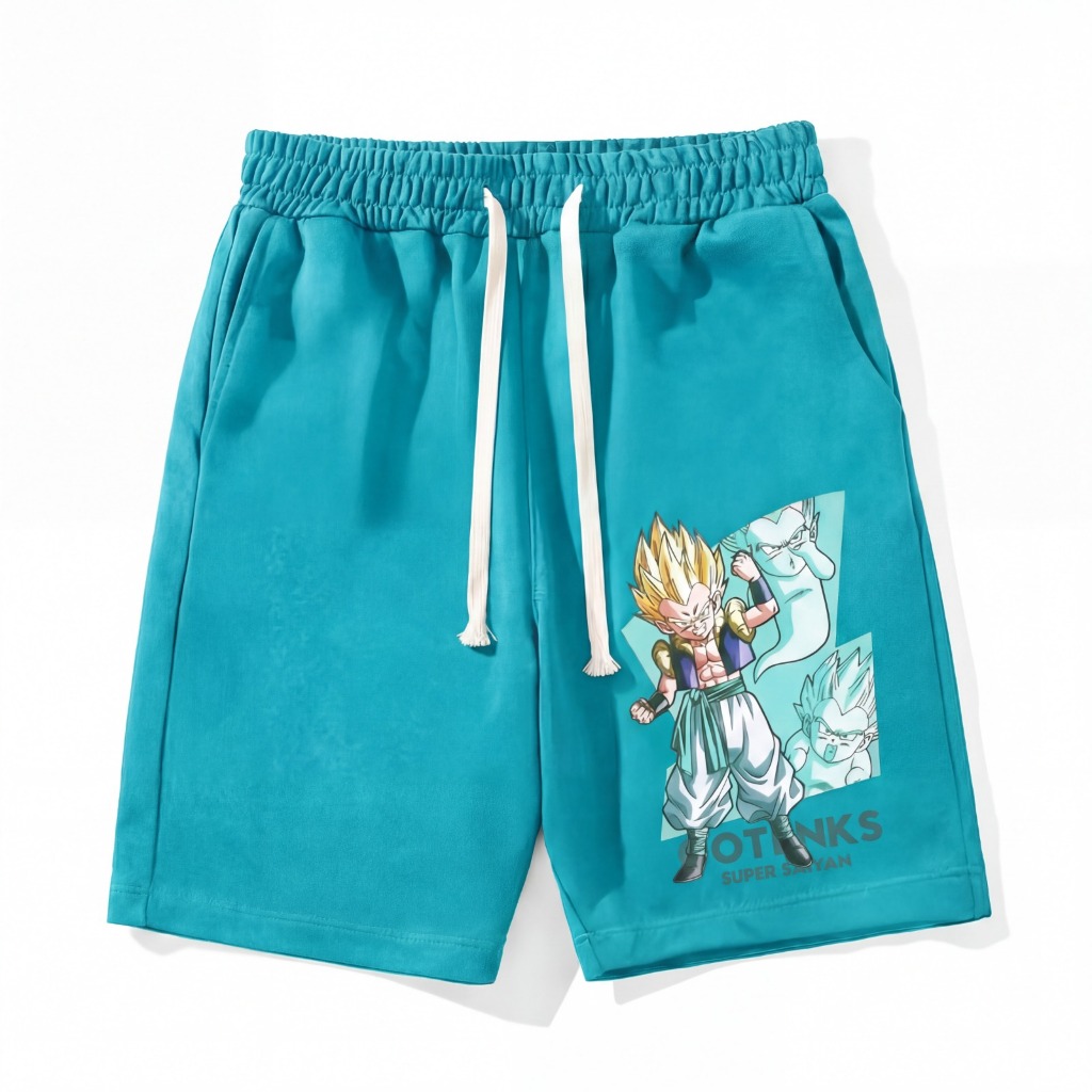 Bermuda Moletom Gootenks Super SB Dragon Aftersoul Unissex Streetwear 100% Algodão