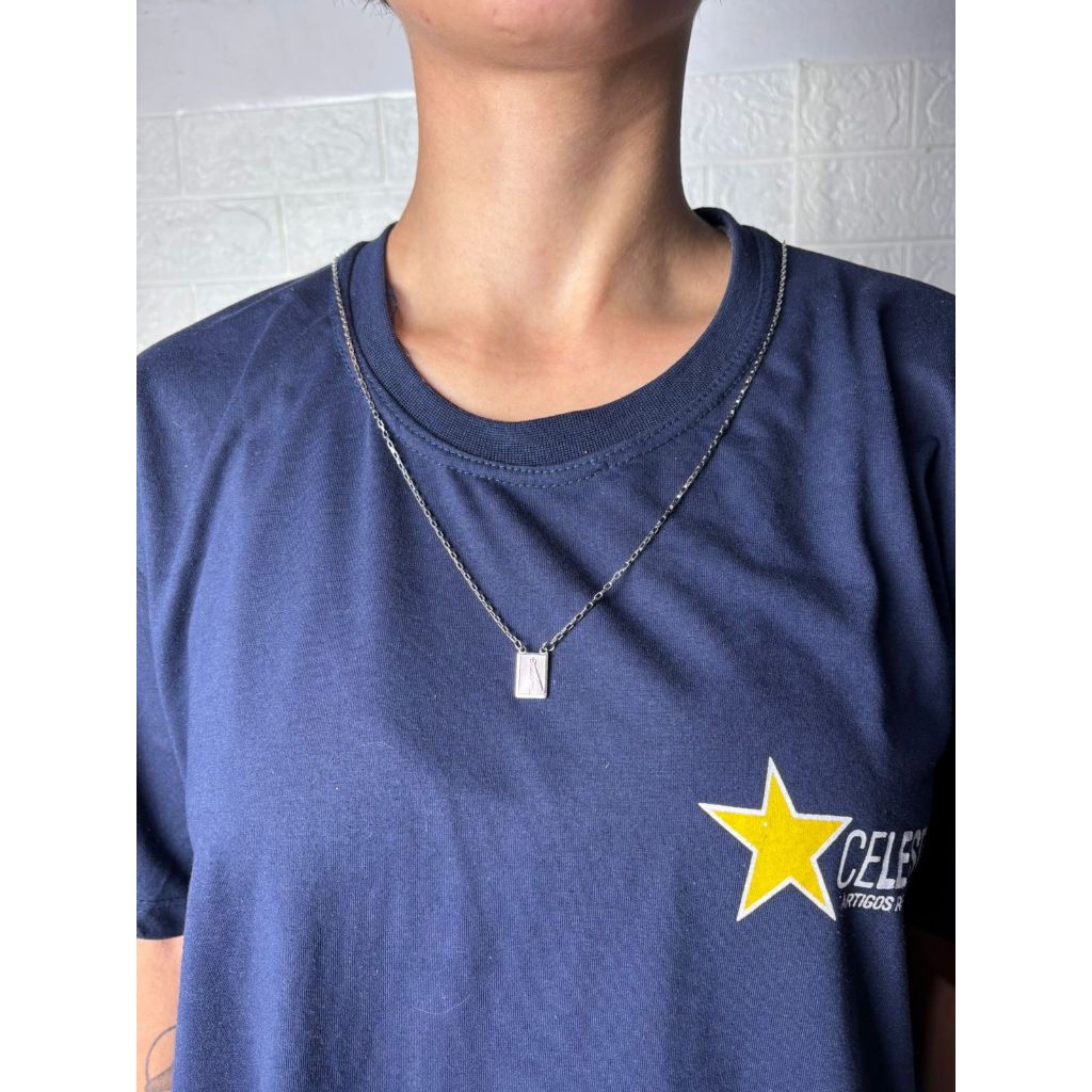 Escapulário Nossa Senhora Aparecida 70cm Dupla Face com Caixa Madeira Presente Fé Proteção Imagem Religiosa Santo