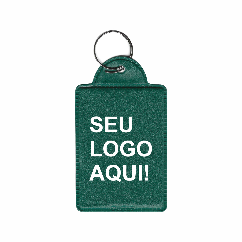 Chaveiro Imobiliário personalizado sua logo 100 und PVC
