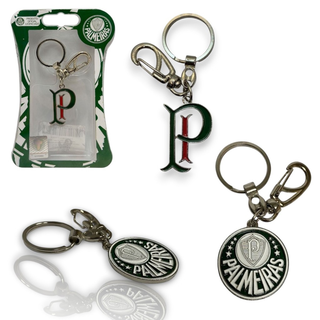 CHAVEIRO METAL RESINADO OFICIAL PALMEIRAS em Oferta na Shopee