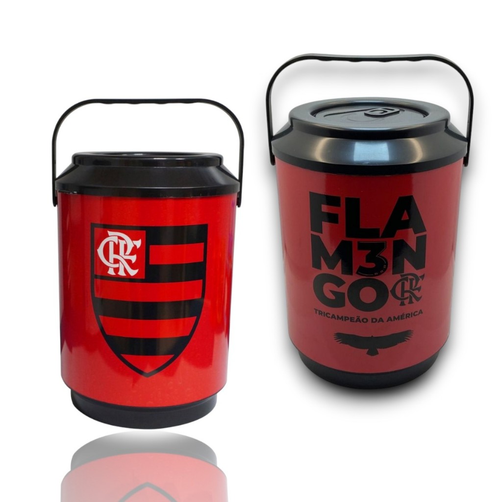 COOLER OFICIAL FLAMENGO- 10 LATAS em Oferta na Shopee