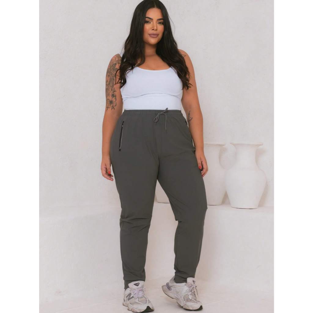 Calça Feminina Elastano Confortável encorpado combina com corpo Levanta Bumbum