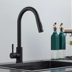 Torneira de Cozinha Gourmet para Bancada com Misturador Mangueira Flexível Brinovar