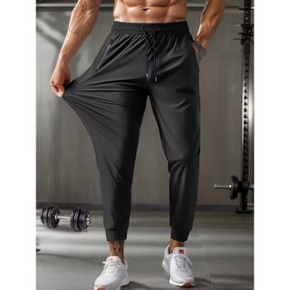 Calca Dry fit Masculina de Academia Confortável Flexível Com Elastano Secagem Rápida de P…