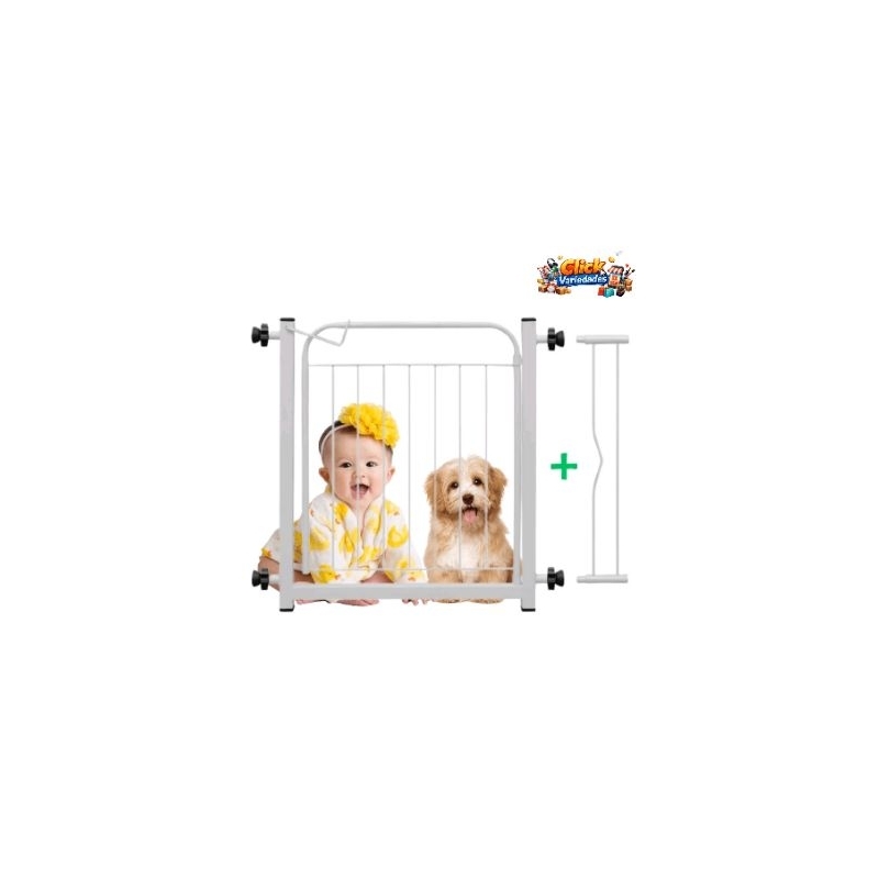 Portão Grade De Proteção Para Pet Cachorro Cão Crianças BebePara Portas Escadas 69cm Altura