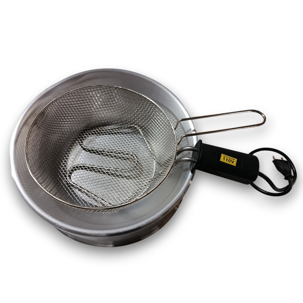 Fritadeira compacta de Alumínio 3,5L 110V - BIPARTIDO em Oferta na Shopee