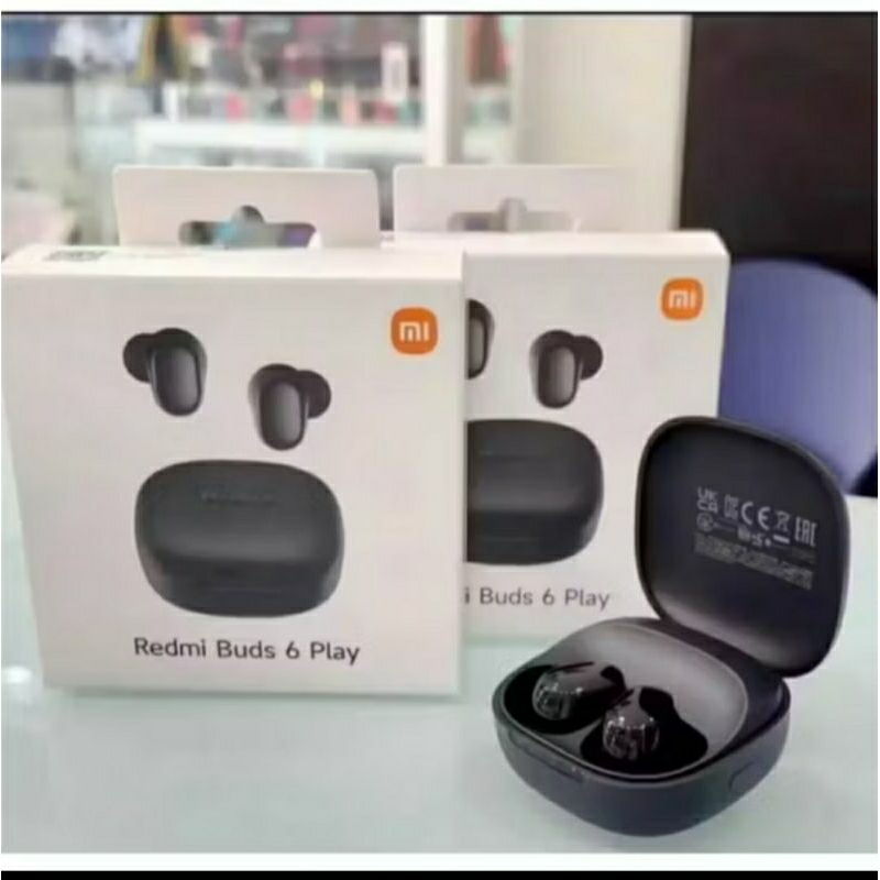 Fone de Ouvido Sem Fio Xiaomi Redmi Buds 6 Play M2420E1 com AI NC