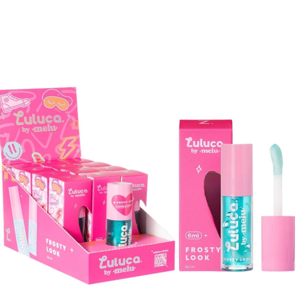 Box C/12 Lip Oil Frosty luluca Ruby Rose RRL6511